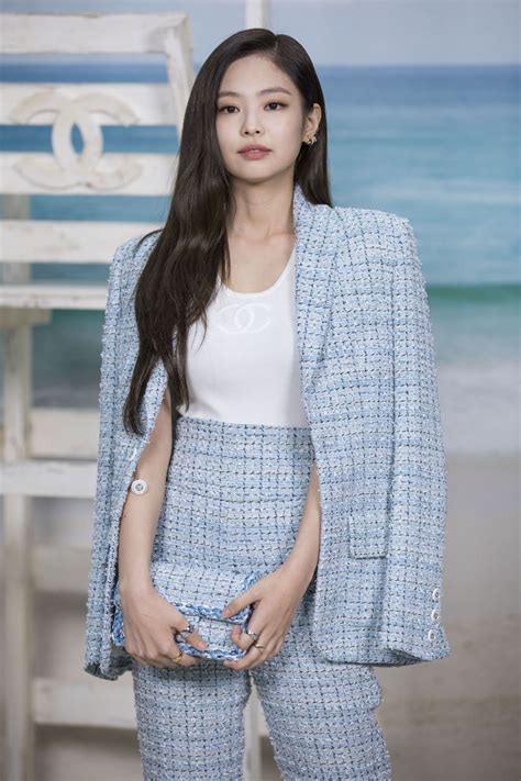 chanel fall winter 2018 cardigan jennie|jennie kim chanel slip dress.